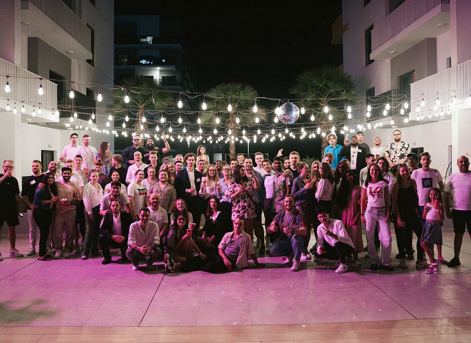 Together with friends